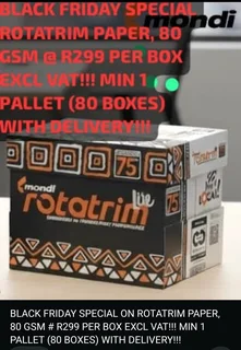 ROTATRIM PRINTING PAPER ON SPECIAL