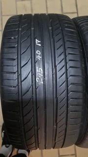 225/40 R18 used tyres and more.call/whatsapp Enzo 0783455713