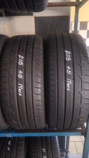 225/55 R19 used tyres in mint condition. Call/WhatsApp Enzo 0783455713