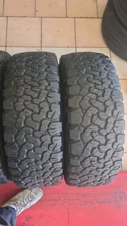 265/60 R18 used tyres and more.call/whatsapp Enzo 0783455713