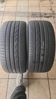 245/40 R19 used tyres and more.call/whatsapp Enzo 0783455713