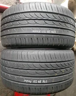 235/65 R17 used tyres in mint condition. Call /WhatsApp Enzo 0783455713