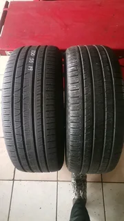 245/40 R18 used tyres in mint condition. Call /WhatsApp Enzo 0783455713