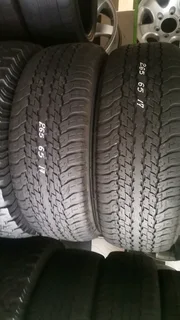 245/50 R18 used tyres in mint condition. Call /WhatsApp Enzo 0783455713