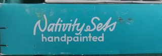Twelve piece nativity set