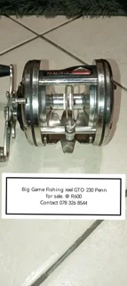 Big Game Fishing reel GTO 230 Penn for sale