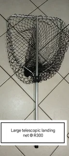 Large telescopic landing net for sale