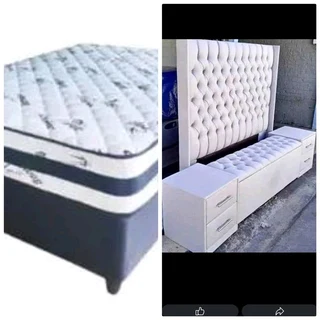 End Of Year Special(Buy 1 Bed Get 1 headboad&#43;2Side Pedestals Free