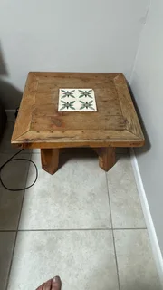 Sleeper wood Table and coffee table