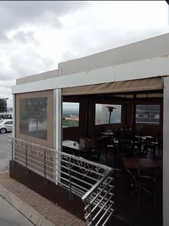 Canvas outdoor blinds