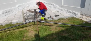 Canvas outdoor blinds