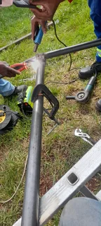 Canvas outdoor blinds