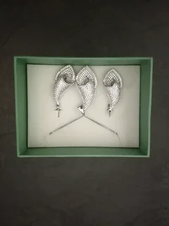 Sterling Silver Earring &amp; Pendant Det