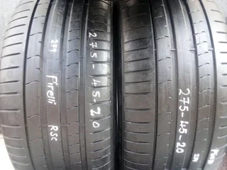 275/45/20 Pirelli run flat second hand