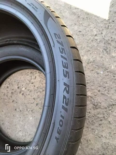 275/45/20 Pirelli run flat second hand
