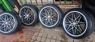 A set of 17imch pcd 4/100 and 4/108 will fit on toyota, citron,nissain,ford etc