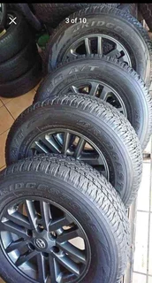 17 inch D4D Toyota hilux with Bridgestone dueler mags and tyres available