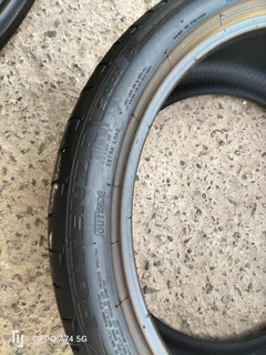 2x 275/35/20 Bridgestone Potenza Runflat