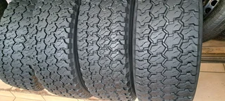 31x 10.5x 15 Goodyear , tyres are like 80% threadlife
