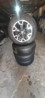 Toyota 18 inch mag rims and tyres