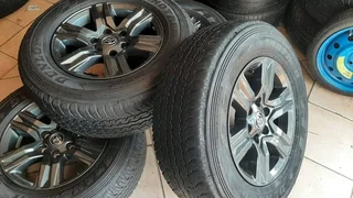 17inch mag rims and tyres for GD6 Toyota hilux