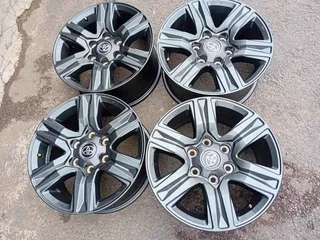 17 inch Toyota Hilux wheels original mags