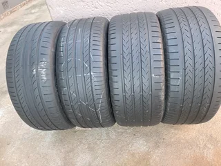A set of 245/45/19 continental