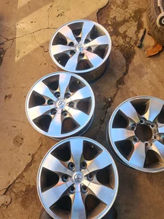A set of 16inch Toyota hilux rims