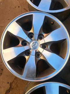 A set of 16inch Toyota hilux rims