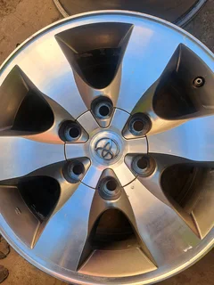 A set of 16inch Toyota hilux rims