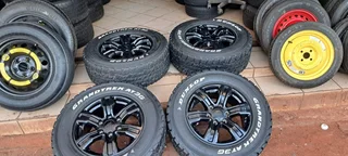 17inch Ford Ranger mags and tyres like new
