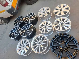 We sale single and full sets of rims from 13 to 23 inch