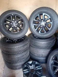 18 inch Toyota Hilux legend RS rims and tyres brand new