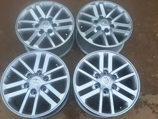 A set of 17inch Toyota hilux mags available