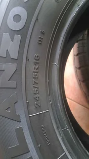 245/75R16 JK tyre for sale.