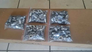 Toyota Hilux/Fortuner and Ford Ranger/Everest wheel nuts. Leave your whatsapp number if interested.