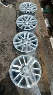 A set of 17inch legend 45 rims .
