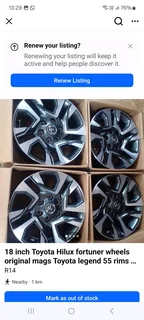 18inch legend 55 rims available