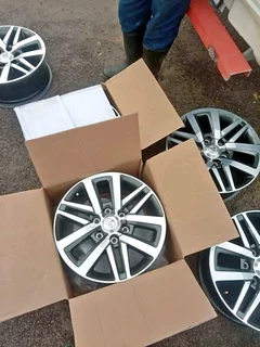 All bakkie rims available in stocknfrom 15inch to 18inch