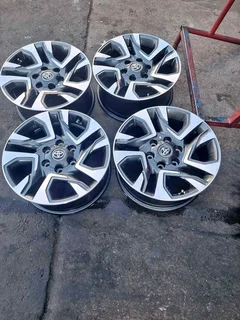 All bakkie rims available in stocknfrom 15inch to 18inch