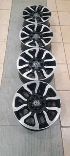 All bakkie rims available in stocknfrom 15inch to 18inch