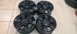 All bakkie rims available in stocknfrom 15inch to 18inch