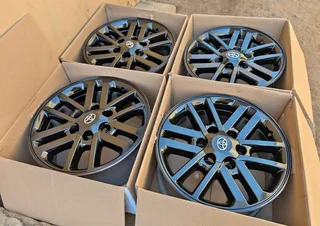 17&#39; Toyota Hilux D4D mag rims Black PCD 6/139&#39; For Toyota Hilux/Legend 45/GD6/Fortuner/D4D