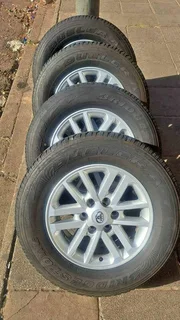 17 inche D4d Toyota Hilux Mag Rims and Tyres for sale