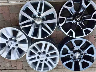 Toyota hilux/fortuner/gd6/legend 50 rims  spare wheels available