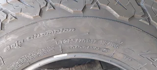 4x 285/70/17 BF goodrich
