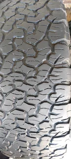 4x 285/70/17 BF goodrich