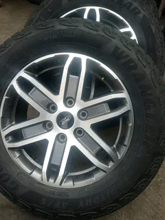 18inch ford ranger rims and tyres