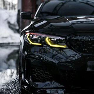 Yellow CSL Daylight module For 2019-2022 BMW G20 G21 330i M340i Laser HeadlightDajuwen Auto (149)