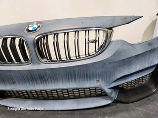 OEM BMW F80 F82 F83 M3 M4 Front Bumper Cover Panel Assembly PDC Gray Primed